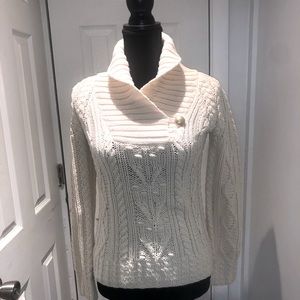 525 America cable knit off white